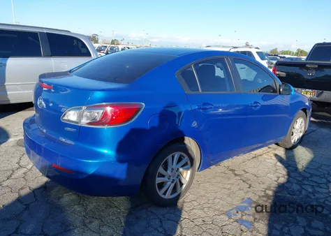 2012 Mazda Mazda3 I Touring из США, поврежденный, VIN JM1BL1V81C1547863